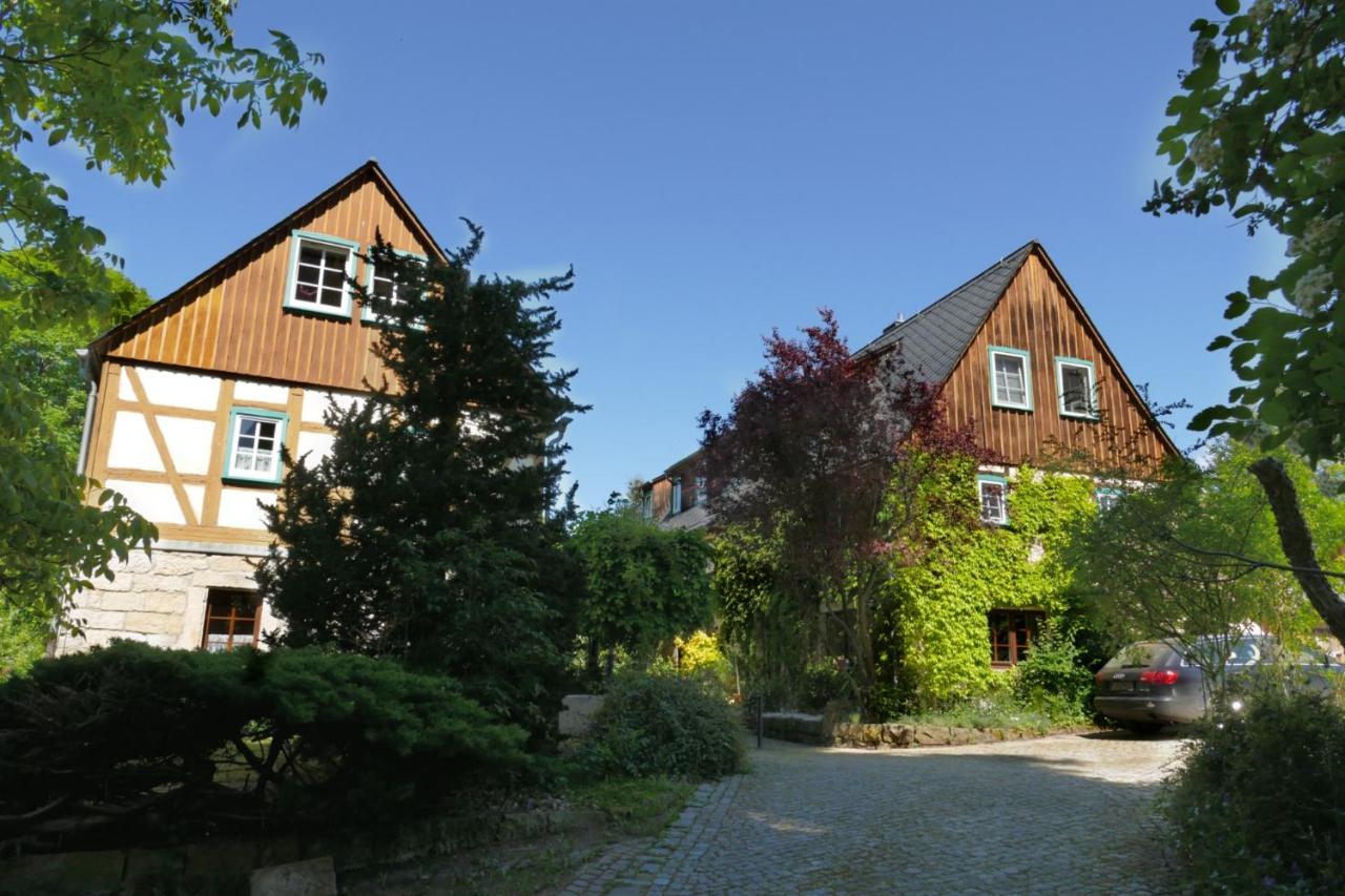No.5 - Ferienwohnung Schkade Kleingiesshubel Dış mekan fotoğraf