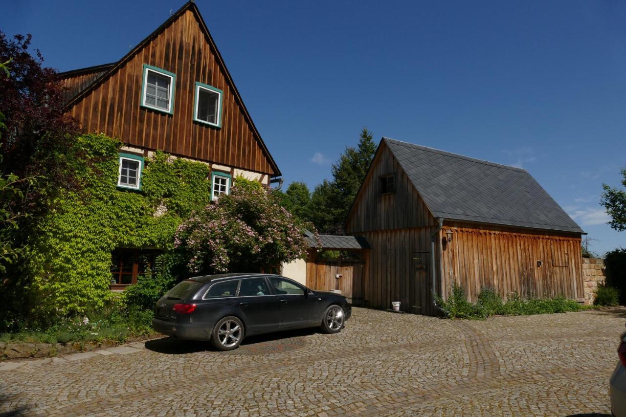 No.5 - Ferienwohnung Schkade Kleingiesshubel Dış mekan fotoğraf